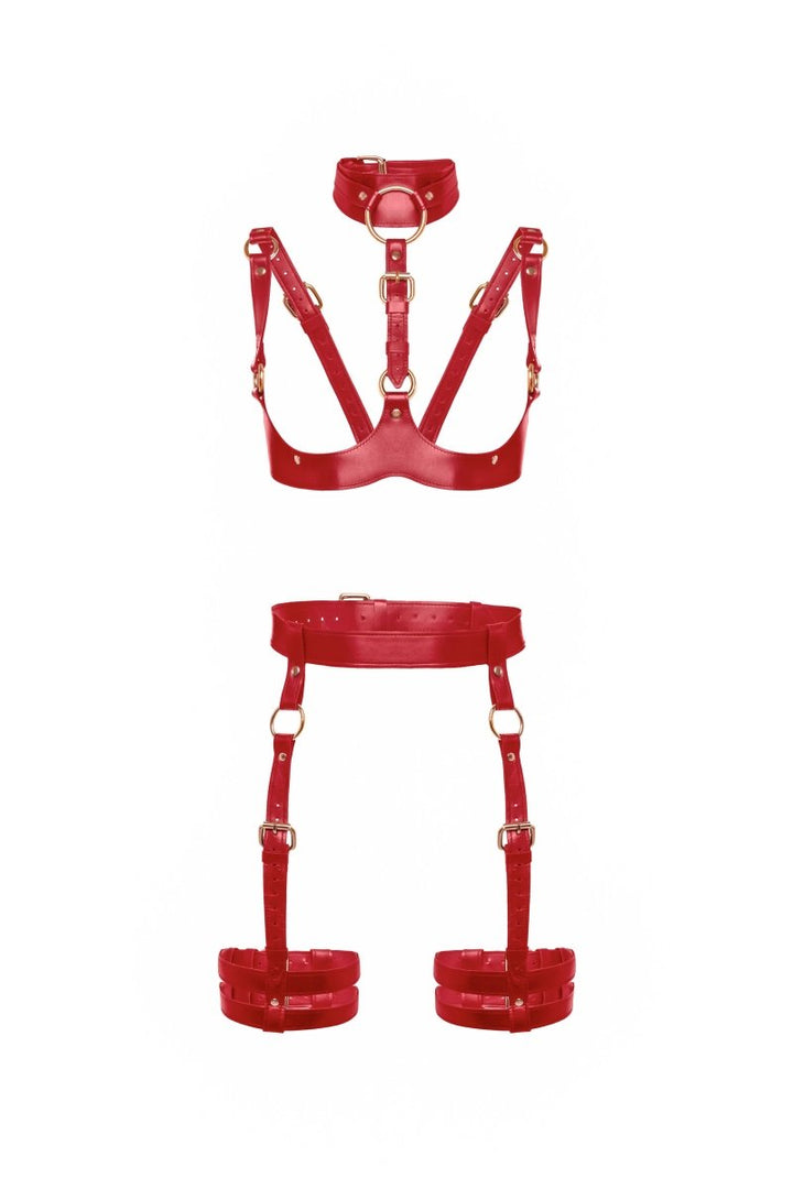 Red Harness "Demetra" - idevildesires