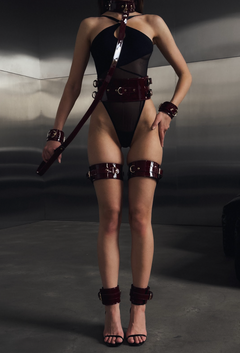 Set 5in1 "Burgundy Patent"