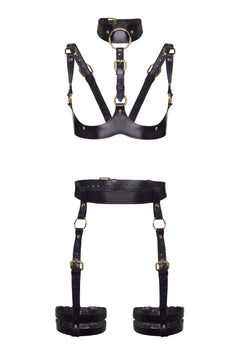 Black Harness "Demetra"