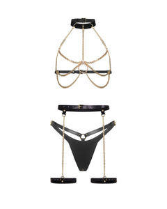 Harness Set "Aurum" - idevildesires