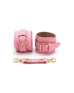 Pink Ankle Cuffs - idevildesires